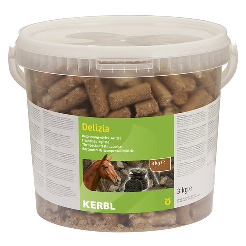 Pochoutka pro koně DELIZIA, lékořice, 3kg