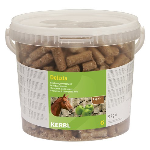 Pochoutka pro koně DELIZIA, jablko, 3 kg