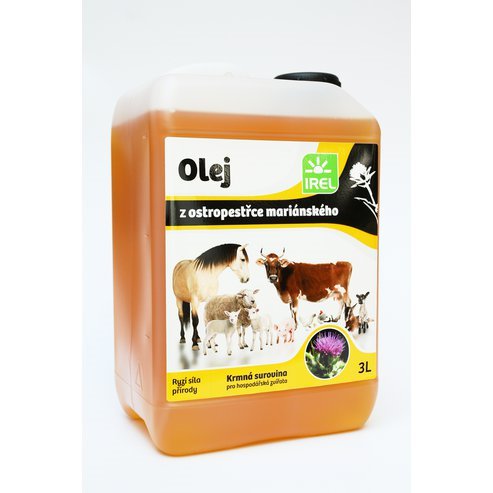 Ostropestřcový olej 3 l