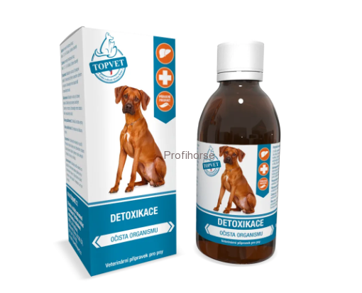 Sirup Detoxikace pro psy Topvet, 200 ml