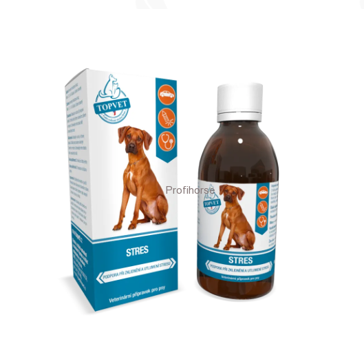 Sirup Stres pro psy Topvet, 200 ml