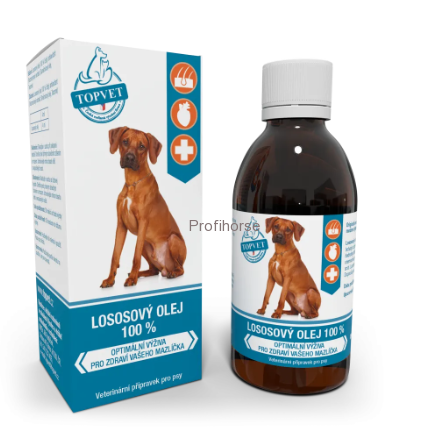 Lososový olej 100%, 200ml