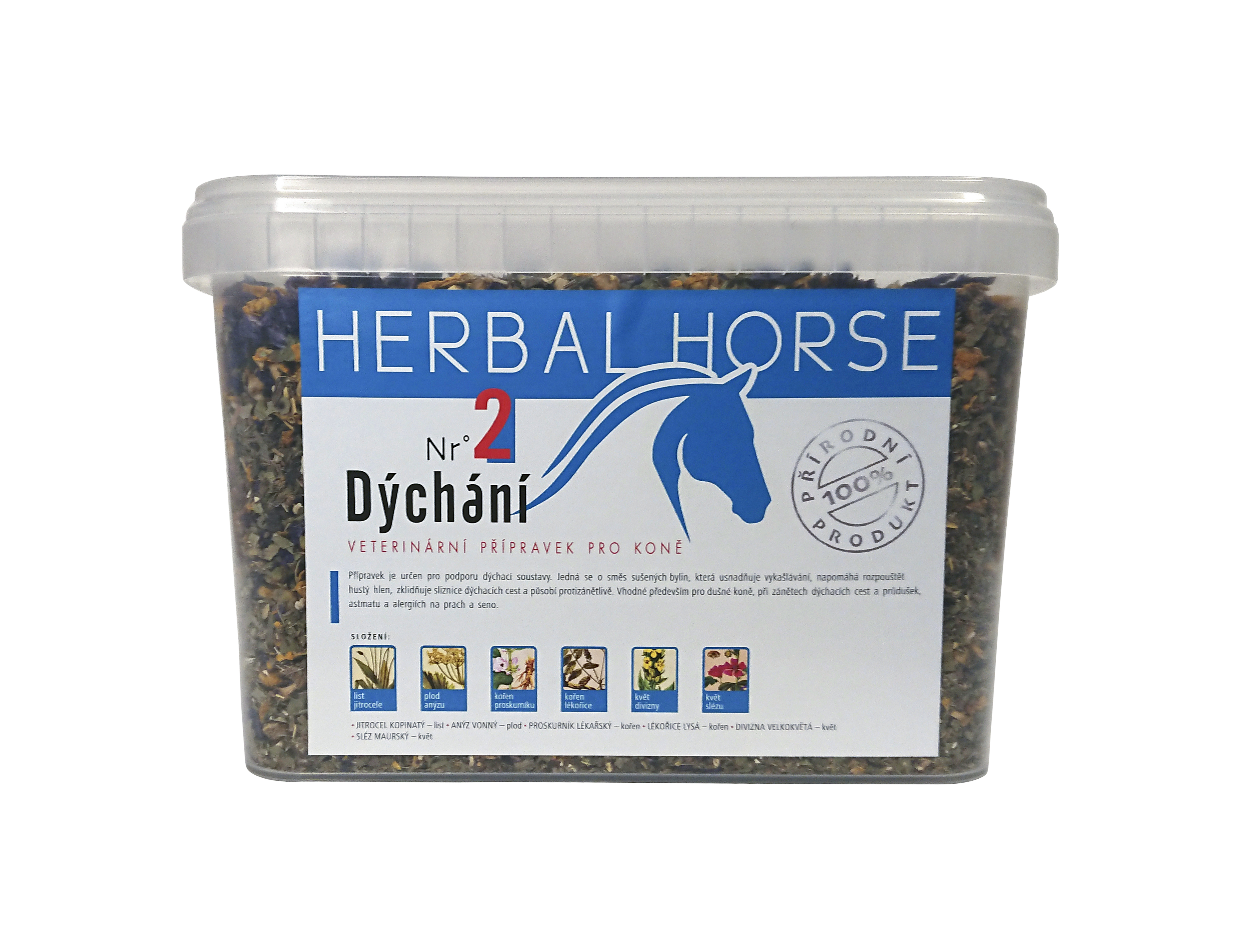Herbal Horse NR ° 2 Dýchání