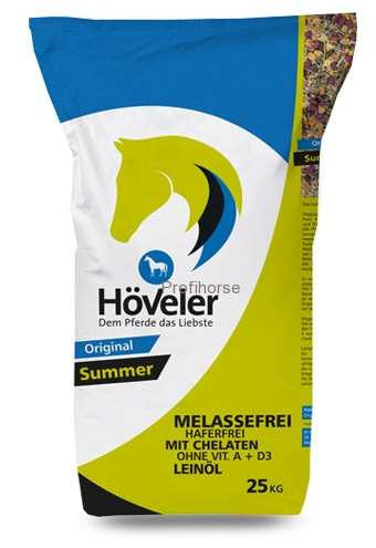 Höveler Summer, 25 kg, směs pro pastevní koně a poníky