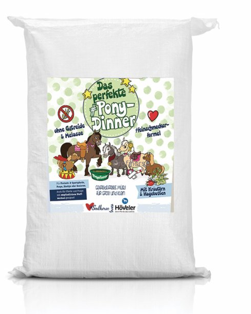 Höveler Pony Dinner, 20 kg směs pro poníky a koně s dietou