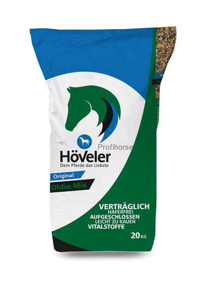 Höveler Oldie Mix, 20 kg krmivo pro starší koně bez ovsa