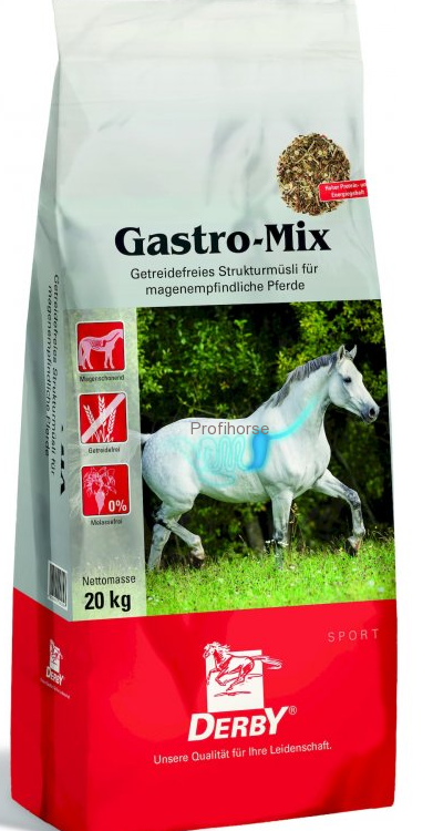 Derby Gastro Mix, 20 kg pro koně s citlivým žaludkem a alergiemi
