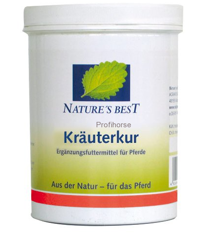 Nature's Best Kräuterkur, 0,7 kg bylinná kúra pro koně - játra