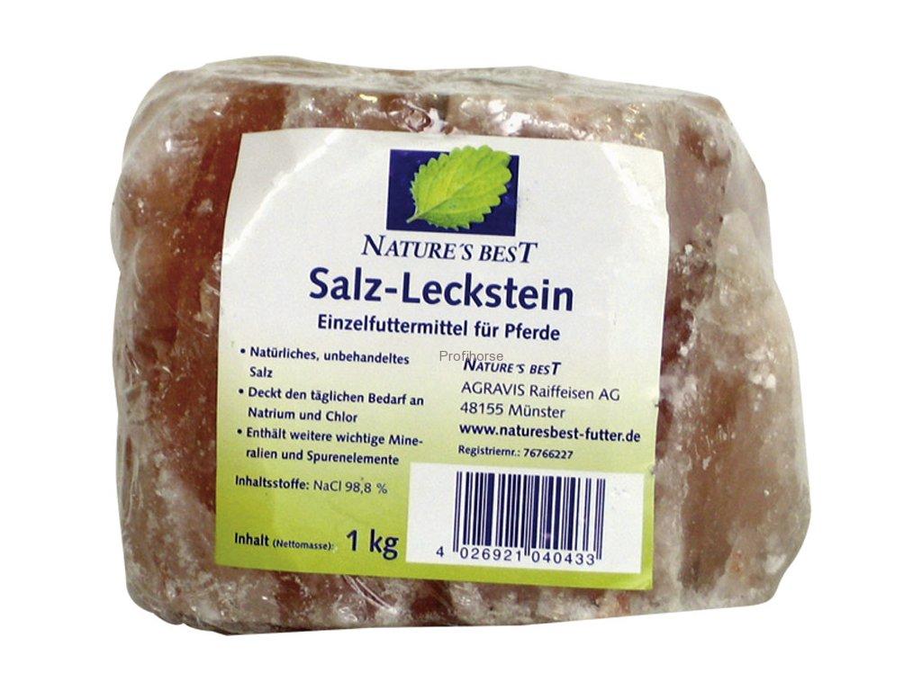 Nature's Best Solný liz - himalájská sůl pro koně, 1 kg