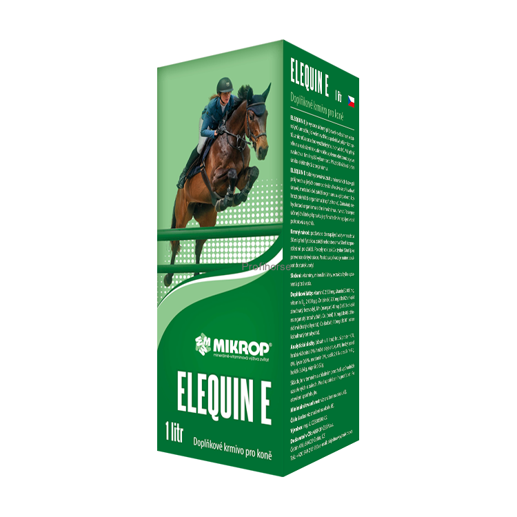 MIKROP Elequin E elektrolyt pro koně 1 l