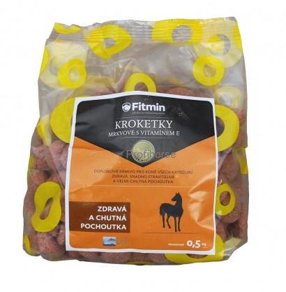 Kroketky mrkvové s vitamínem E pro koně, 0,5kg