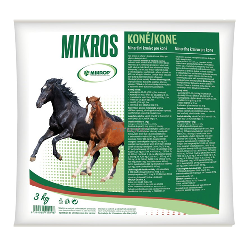Minerální doplněk Mikros plus, 3 kg