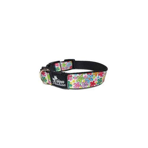 Nylonový obojek pro psy Flowers