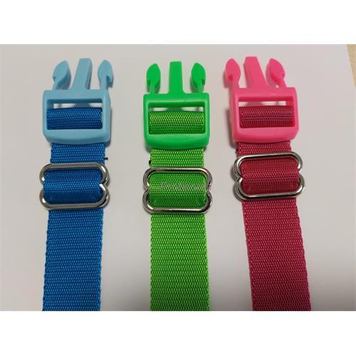 Nylonový obojek pro psy bez motivu, mix barev 22 - 32 cm