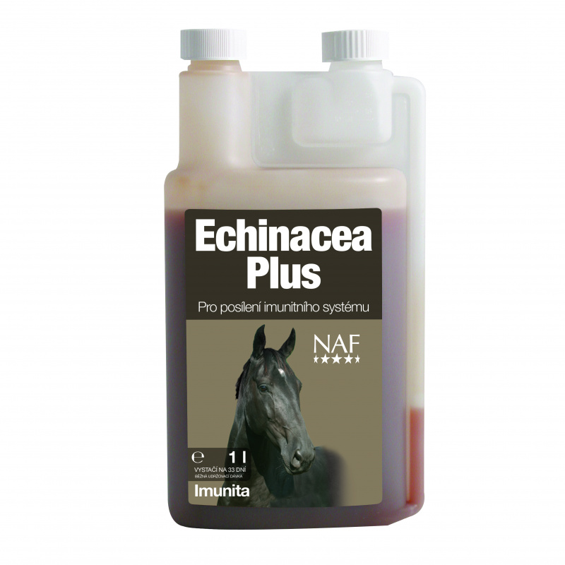Echinacea plus, tekutá podpora imunitního systému s přírodním vitamínem C, 1l