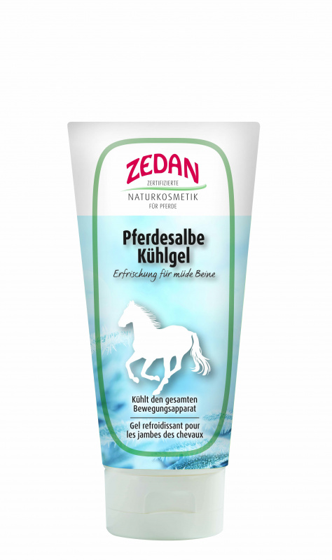 Chladivá koňská mast Pferdesalbe Kuhlgel pouze z přírodních látek, 200ml