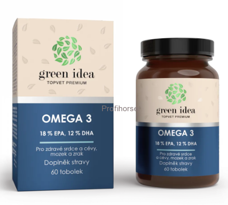 OMEGA 3 (18% EPA, 12% DHA) - pro zdravé srdce a cévy, mozek a zrak