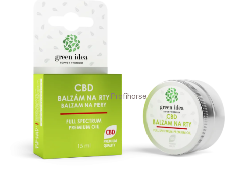 Balzám na rty s CBD, 15 ml