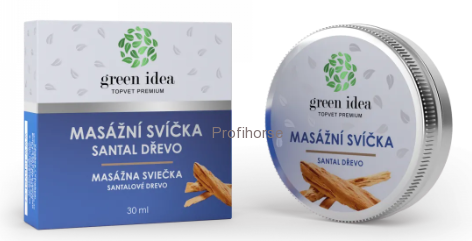 MASÁŽNÍ SVÍČKA - SANTAL DŘEVO