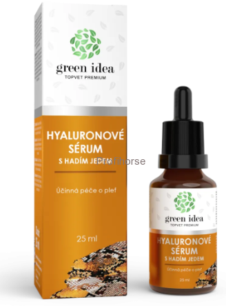 HYALURONOVÉ SÉRUM S HADÍM JEDEM - péče o zralou pleť
