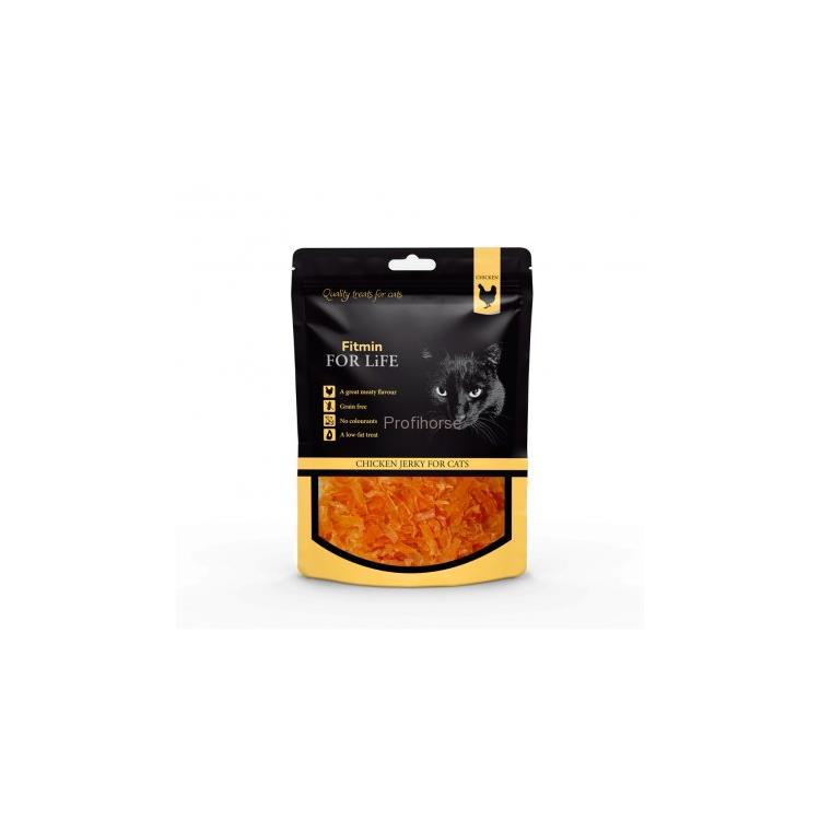 Fitmin For Life Jerky kuřecí pochoutka pro psy a kočky, 70 g