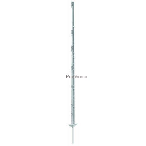 Plastový sloupek dvojitý nášlap/jednoduchý hrot/bílá/156cm
