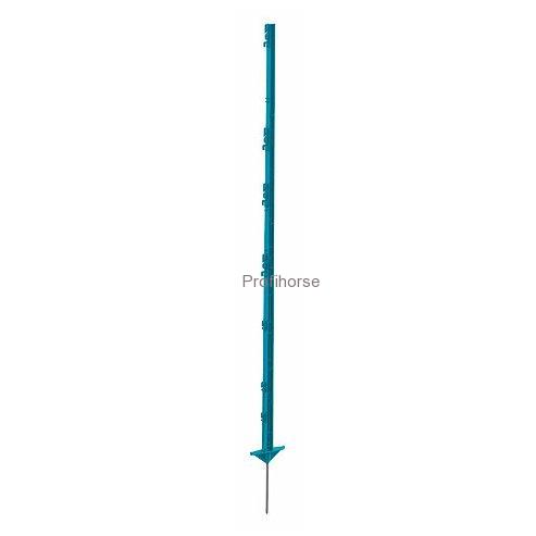 Plastový sloupek dvojitý nášlap/jednoduchý hrot/petrol/156cm
