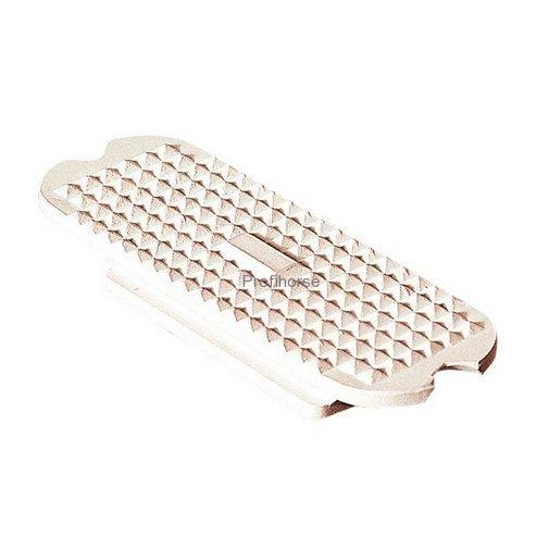 Gumy do třmenů rovné, 12cm, bílá - pár