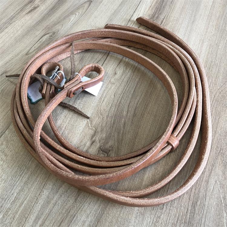 Otěže westernové kožené Premium