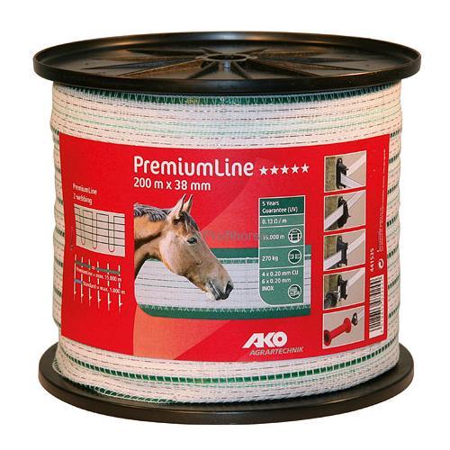 Polyetylenová páska pro elektrické ohradníky PremiumLine Q 38 mm