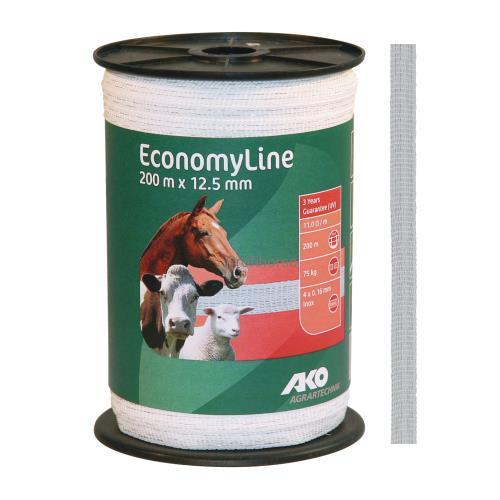 Polyetylenová páska pro elektrické ohradníky EconomyLine 12,5 mm