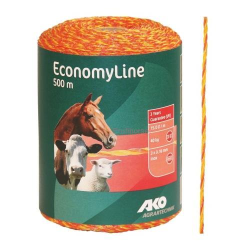 Polyetylenové lanko pro elektrické ohradníky ECONOMY 2 mm