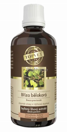 BŘÍZA BĚLOKORÁ Přispívá k normálnímu trávení, detoxikaci, normální funkci močových cest a ledvin