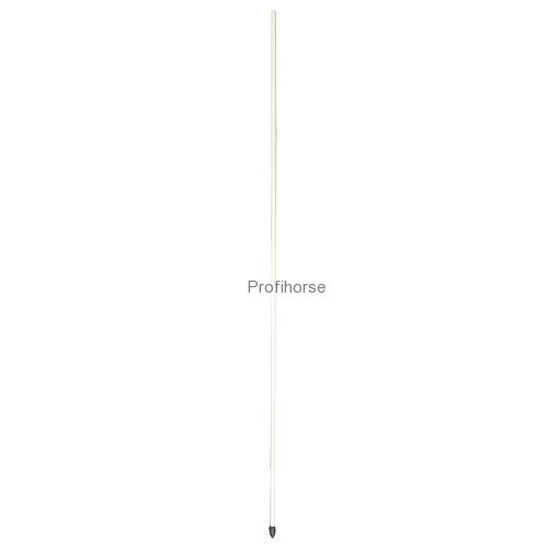 Tyčka pro elektrické ohradníky sklolaminátová 155 cm, průměr 10 mm - kovová špička