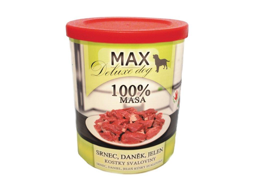 MAX deluxe srnec, daněk, jelen 800g