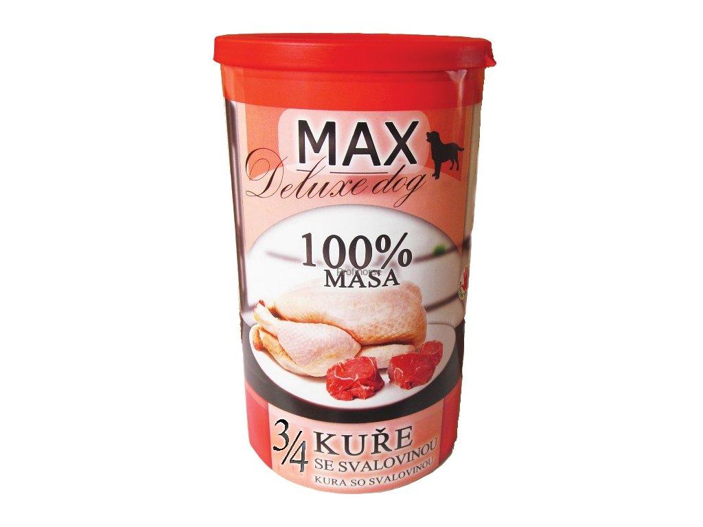 MAX deluxe 3/4 kuřete se svalovinou 1200g