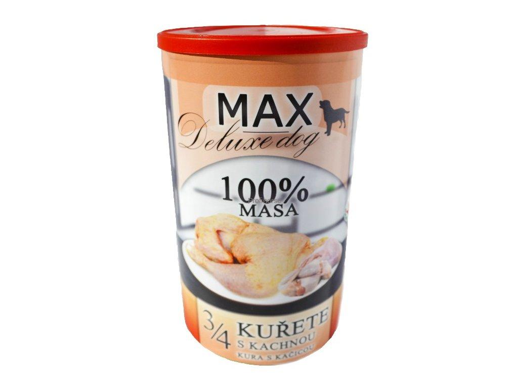 MAX deluxe 3/4 kuřete s kachnou 1200g