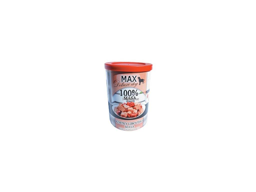 MAX deluxe kostky libové svaloviny 400g
