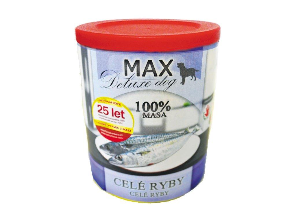 MAX deluxe celé ryby 800g