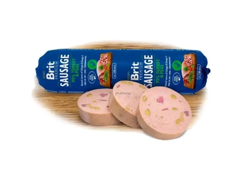 Brit sausage chicken & rabbit 800g