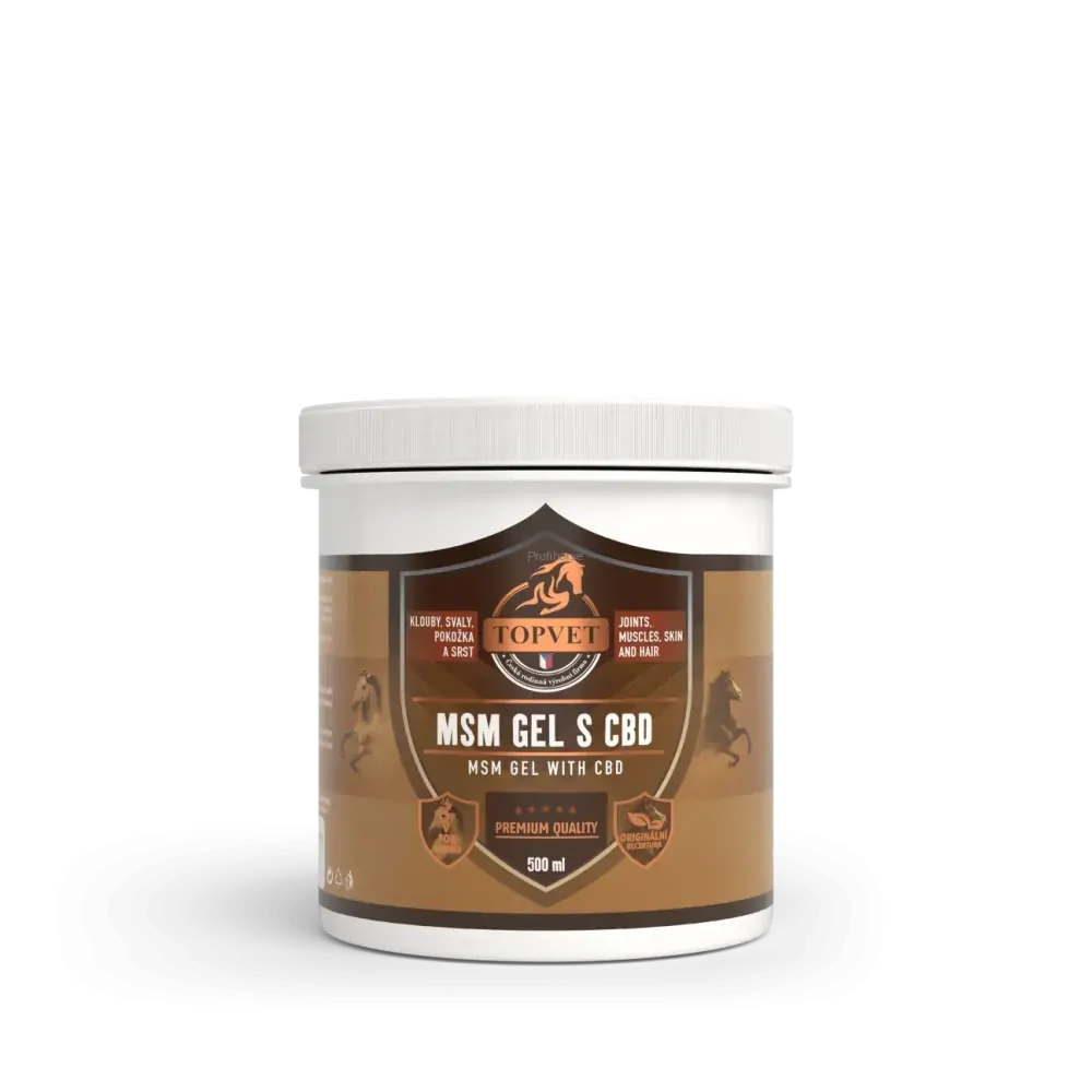 MSM GEL S CBD, 500 ml