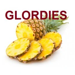Glordies pamlsky 800 g, ananas