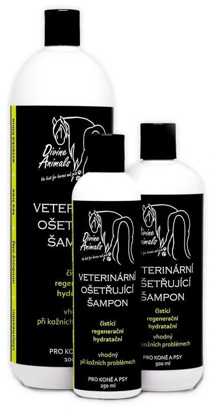 Veterinární ošetřující šampon Divine Animals