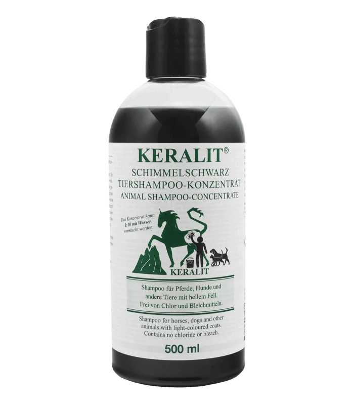 Šampon pro šedé koně Keralit, 500 ml