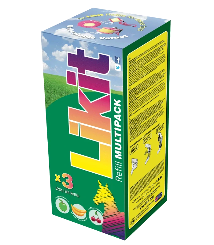 Vícenásobné balení Likit, 3 x 625 g
