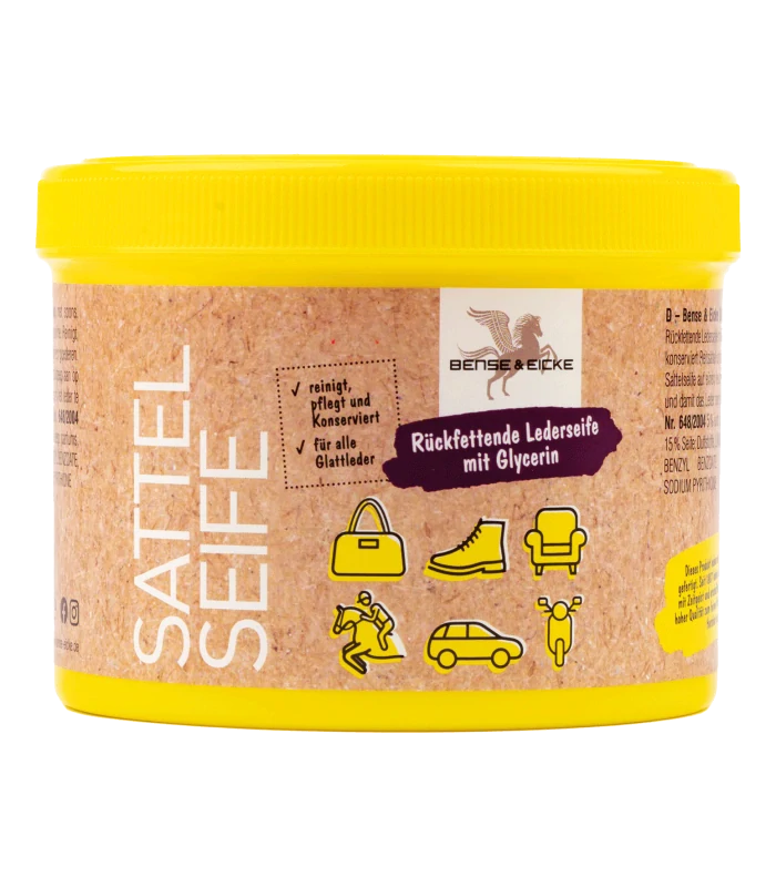 Mýdlo na kůži Bense & Eicke s houbičkou, 500 ml
