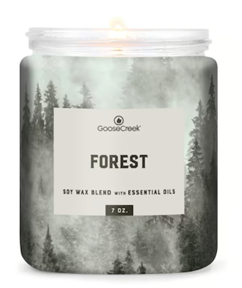 Svíčka s 1-knotem 0,2 KG FOREST, aromatická v dóze