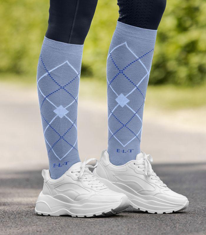 Jezdecké podkolenky Argyle ELT