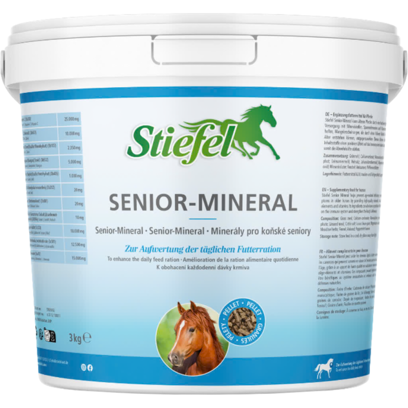 Minerální směs pro koňské seniory, 3 kg