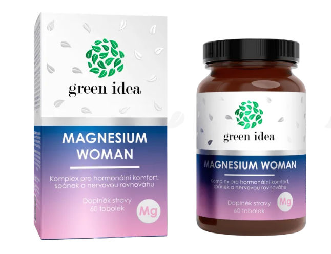 Magnesium Woman Green Idea - tobolky, 60 ks